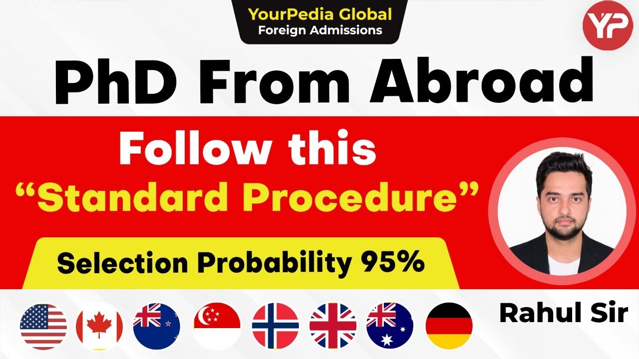 Standard procedure to get admission PhD Abroad | How to apply for PhD from abroad | YourPedia Global