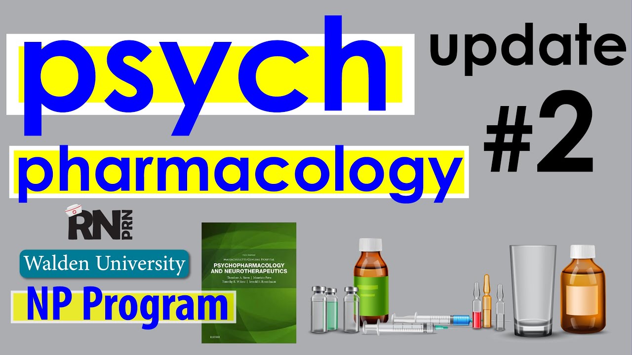 Walden University Psychopharmacologic Approaches to Treatment of Psychopathology NURS-6630 #2