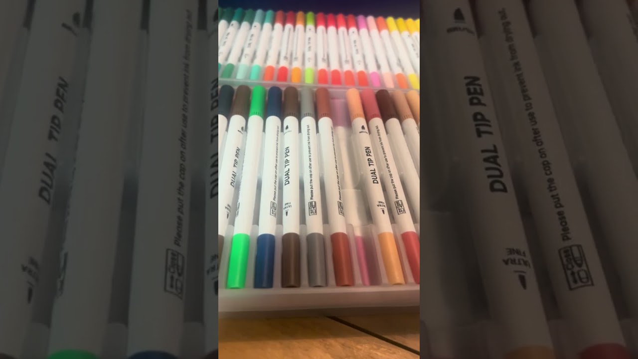 Sally shades shares Friday night ASMR colouring 