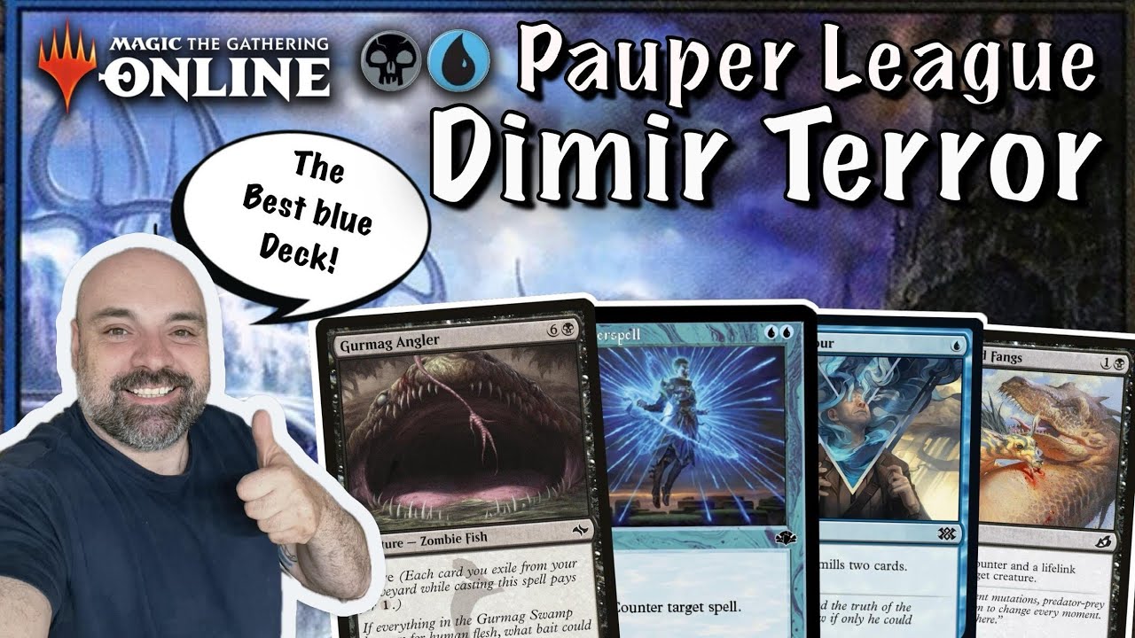 💀💧 Dimir Terror [ Pauper League ] Deck Is Underrated!