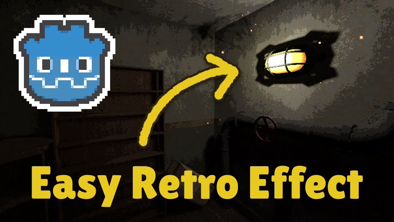 Make Retro-looking Games in Godot