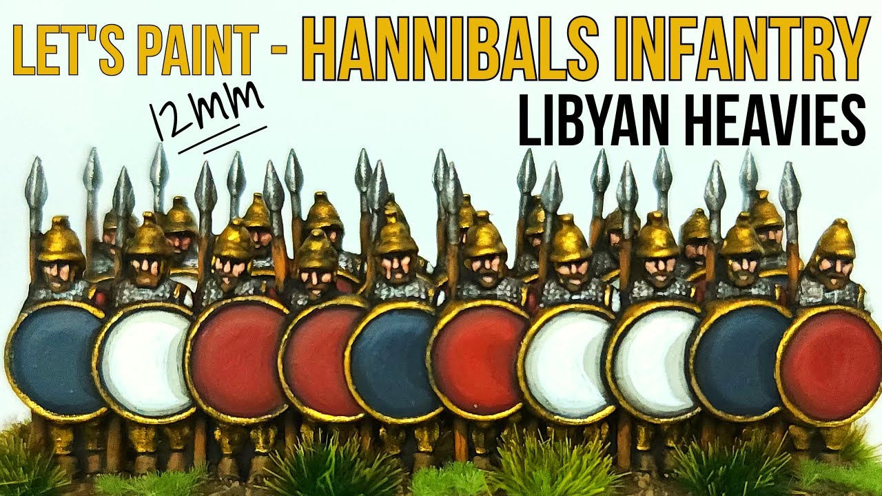 Carthage Infantry | Hail Caesar Epic Battles | Punic Wars - Warlord Games - Part 2