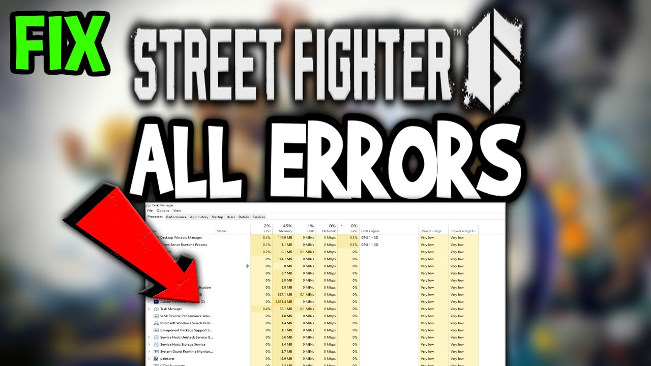 Streetfighter 6 &ndash; How to Fix All Errors &ndash; Complete Tutorial