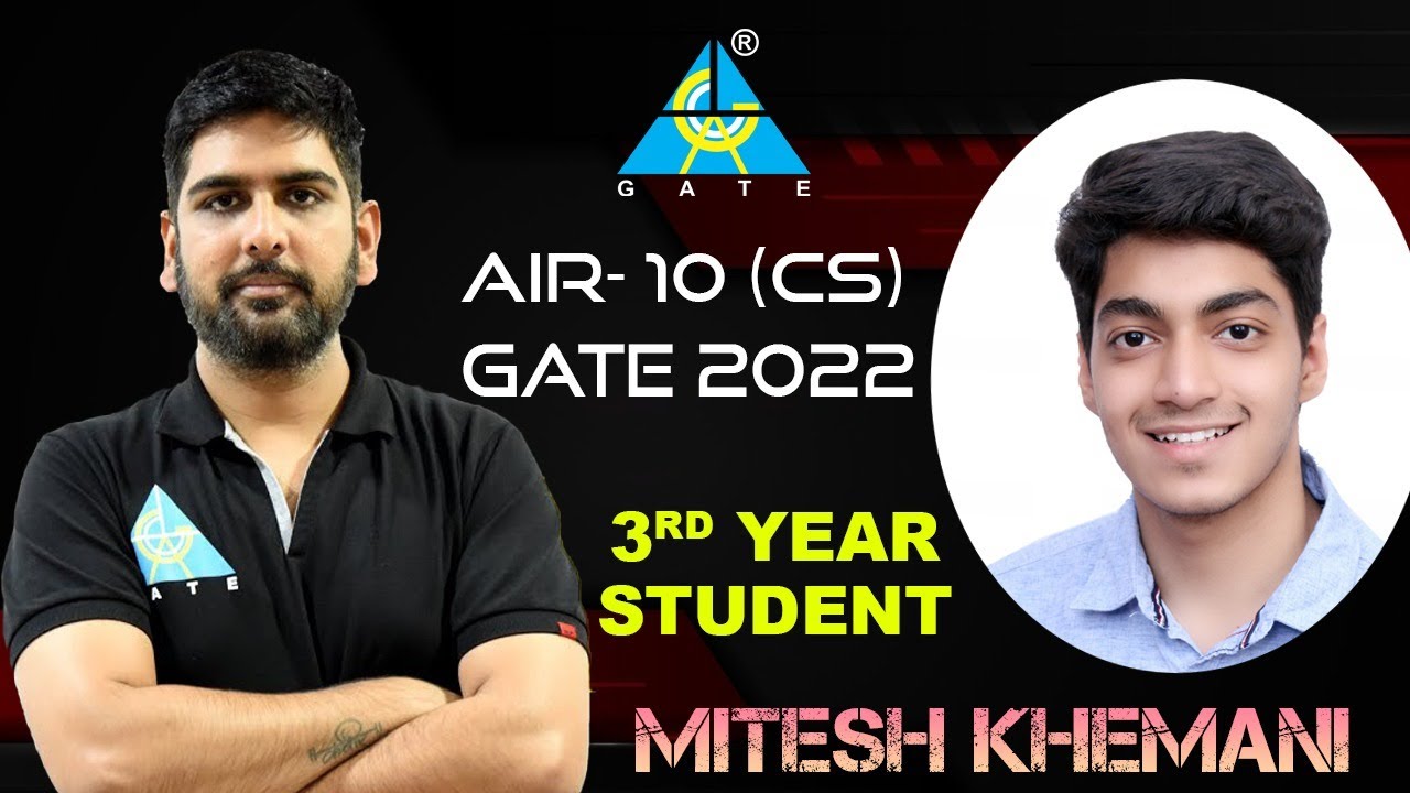 Interaction with Toppers || Mitesh AIR-10(CS), Our Student, with #GC_Sir