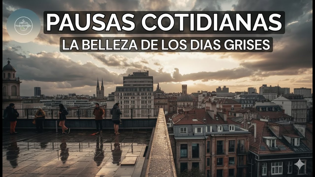 Relatos para relajarte, días grises en la ciudad.