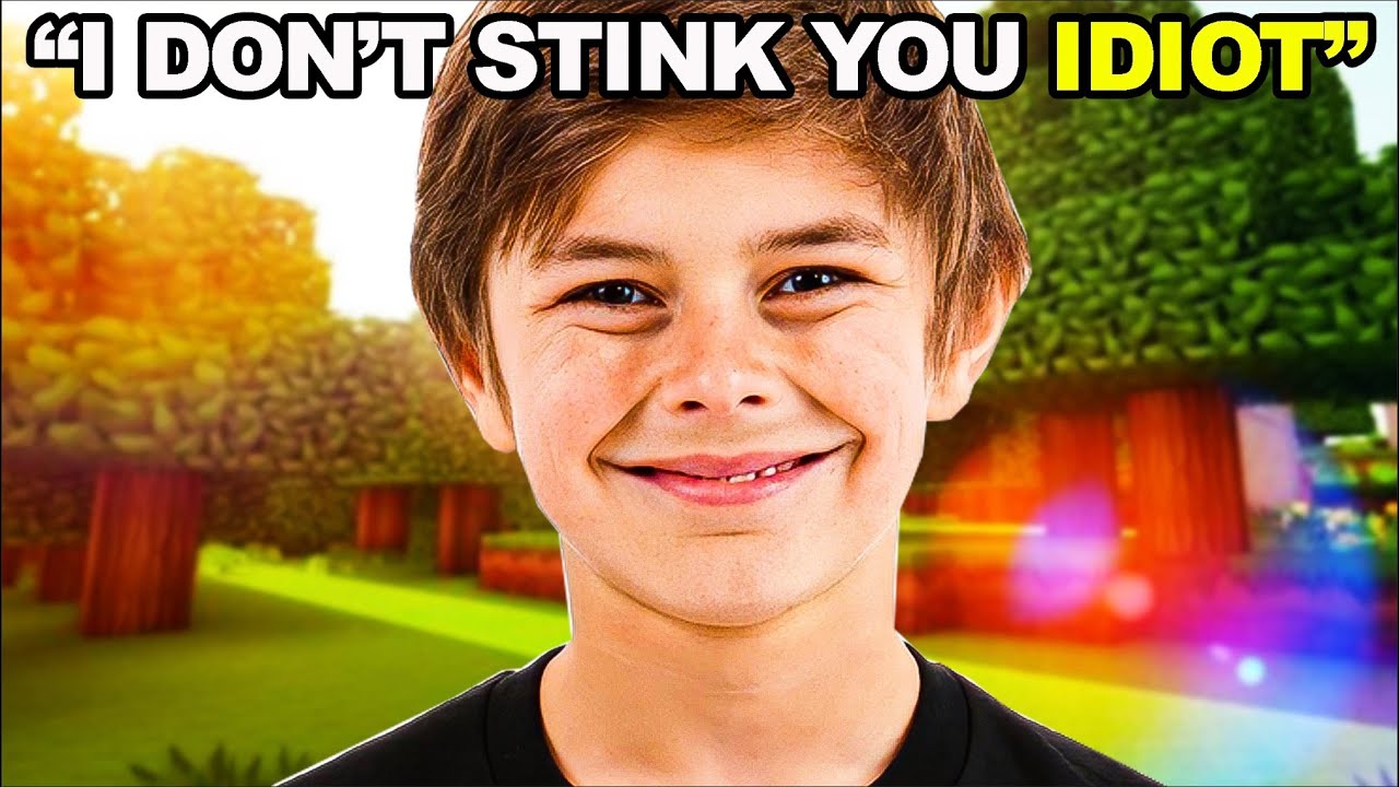 Minecraft kid brags about NOT WIPING 🤢