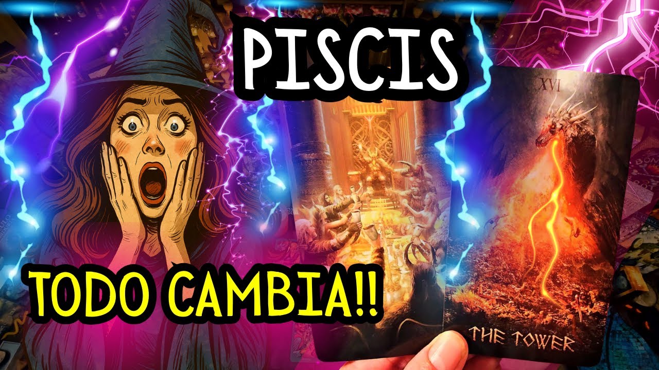PISCIS ♓⚡️ TODO CAMBIA¿QUÉ HARÁS AHORA? 🌪️✨