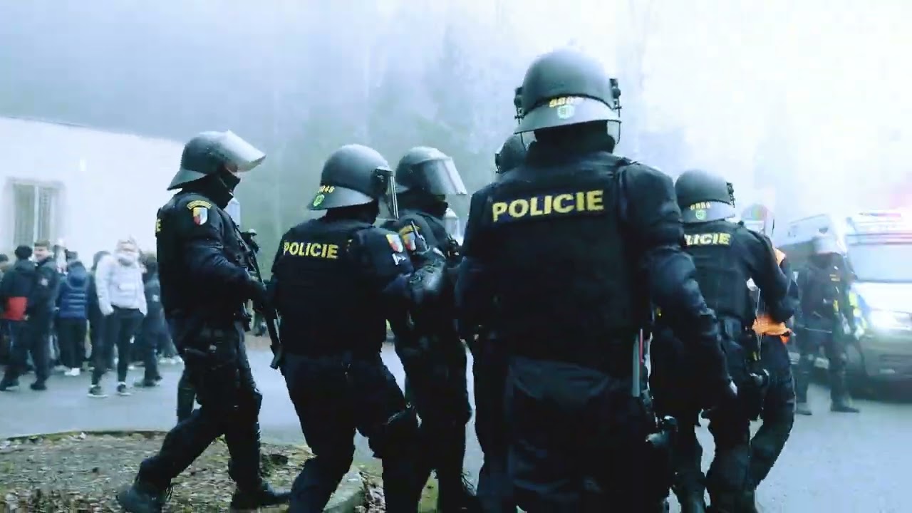 Policie ČR: Cvičení pořádkových jednotek