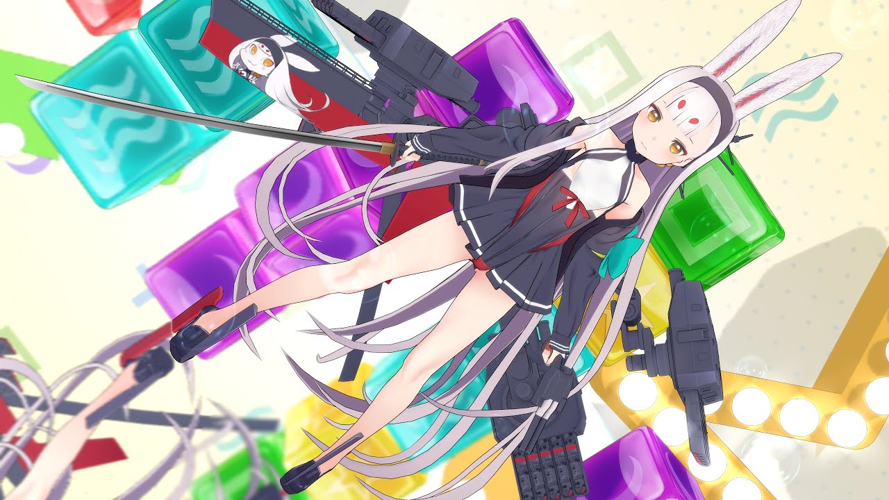 【MMD-アズールレーン】島風『スイートマジック』4K-60FPS