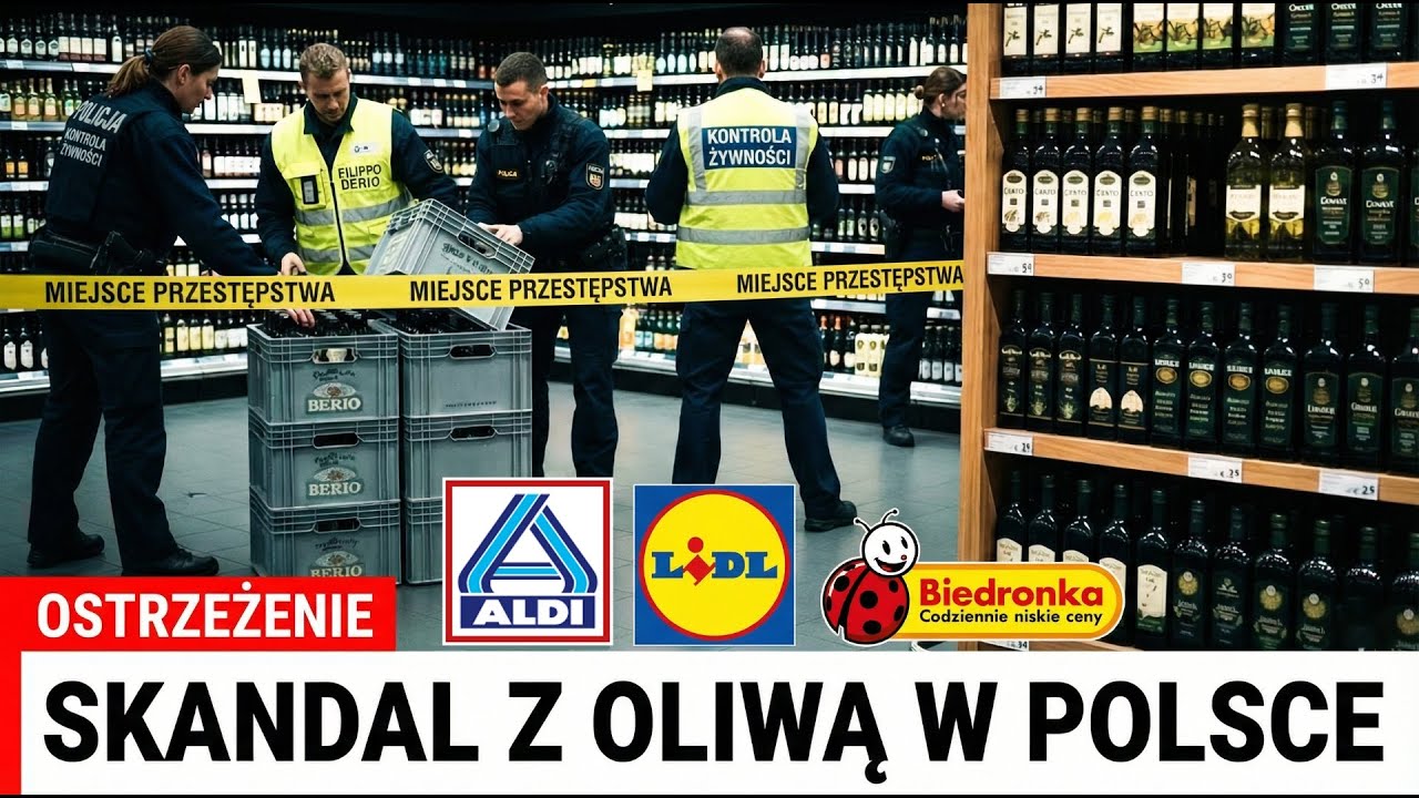 Aldi, Lidl, Biedronka & Dino Skandal Oleju Z Oliwek W Polsce – 13 Marek Ujawnionych
