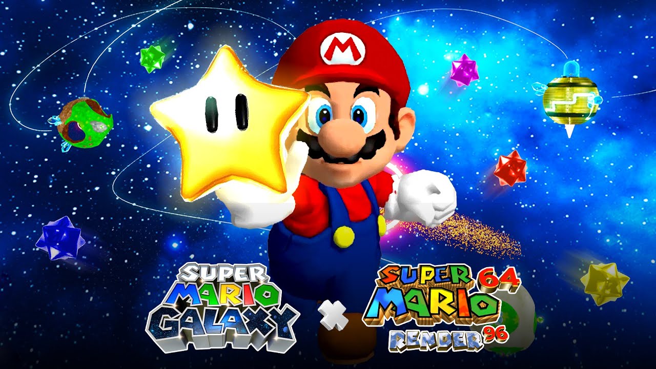 Super Mario Galaxy Styled Super Mario 64
