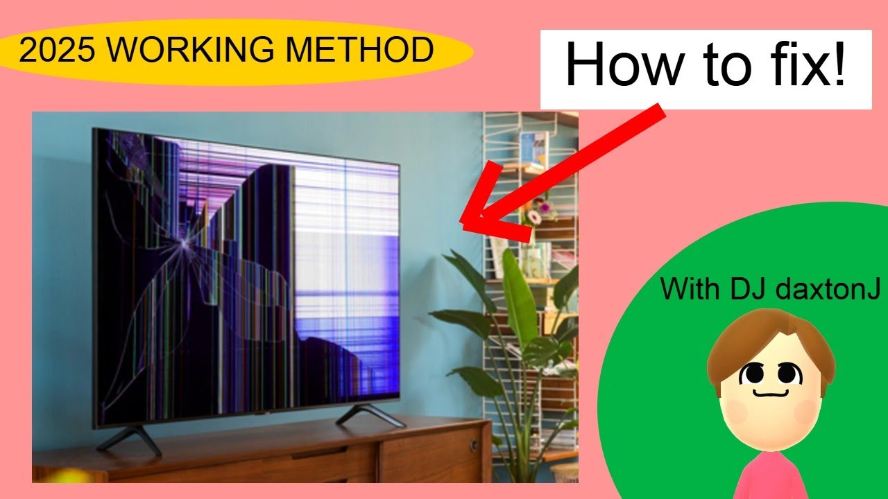 HOW TO FIX A BUSTED SMART TV 2025 WORKING METHOD (works in 2025) (not patched)