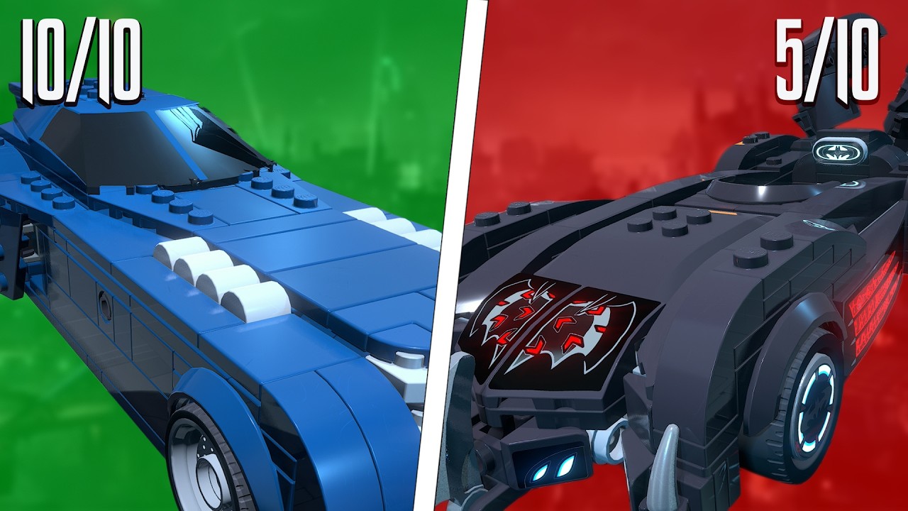 Оцениваю КАЖДЫЙ БЭТМОБИЛЬ в Lego Batman Legacy of The Dark Knight