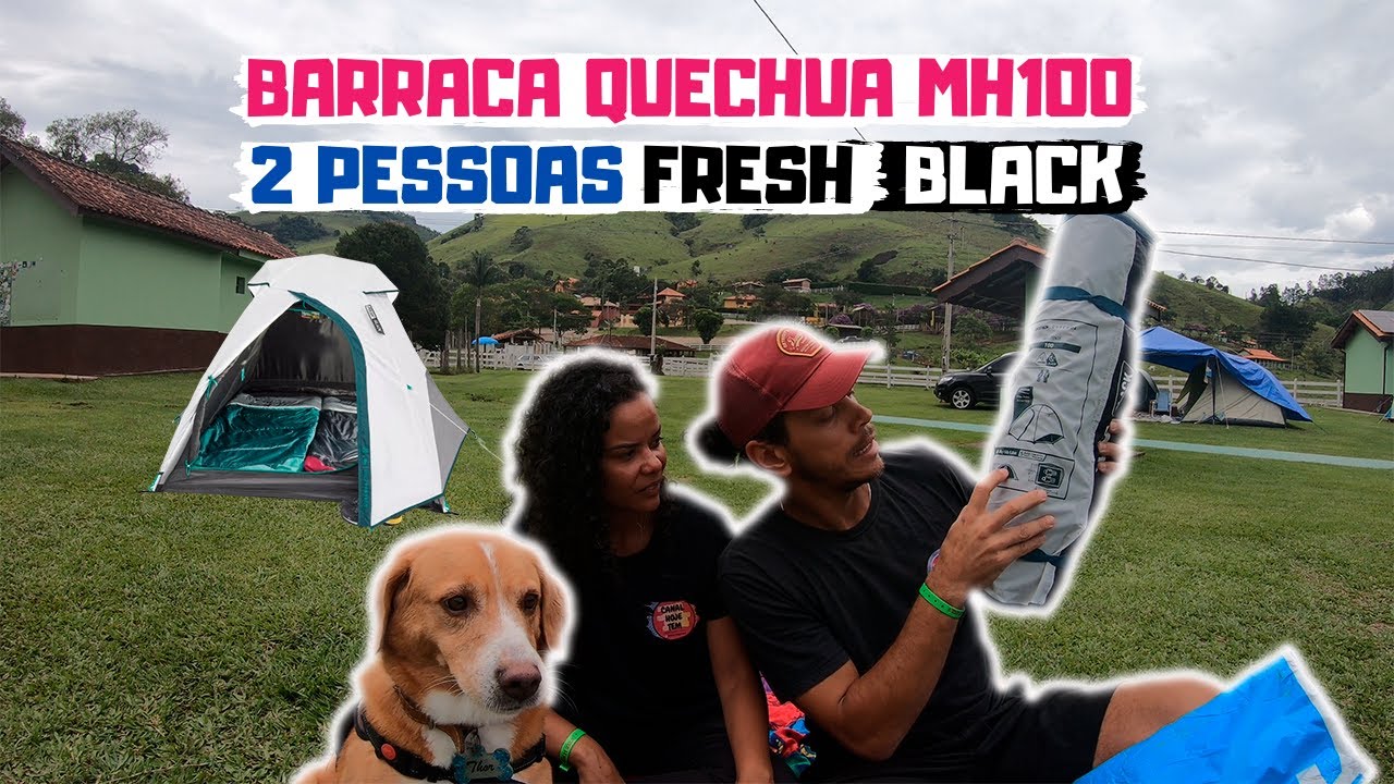 BARRACA DE TRILHA ARPENAZ 2 PESSOAS FRESH&BLACK | REVIEWS | Canal Hoje Tem