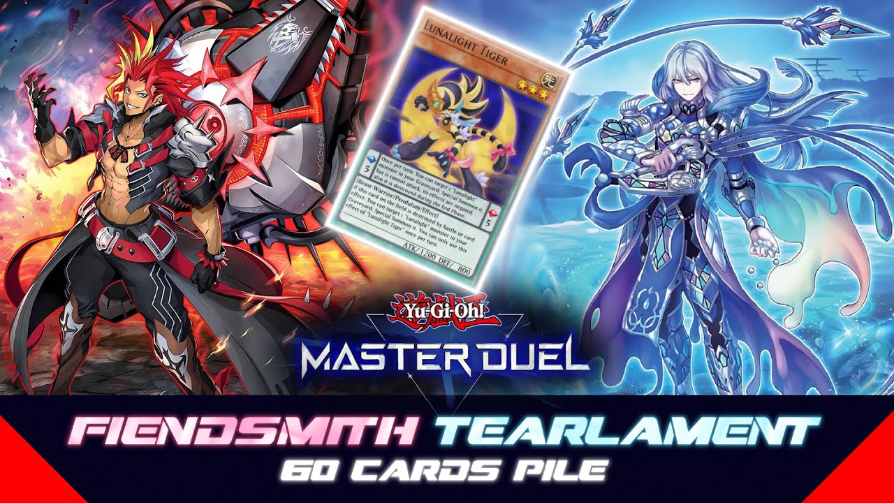 FIENDSMITH TEARLAMENT - 60 CARDS TEARLAMENT?? [Yu-Gi-Oh! Master Duel]