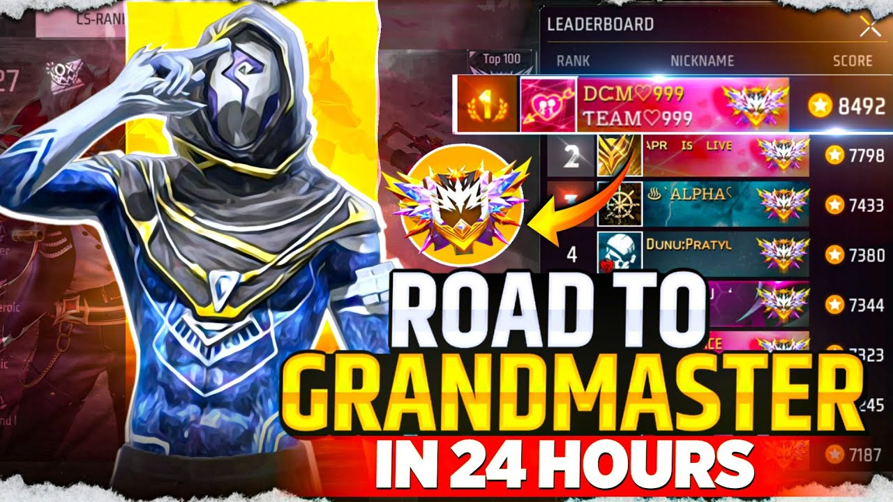 Road To Grandmaster In Just 24 Hours ✅ | Season 46 Solo Grandmaster Pushing