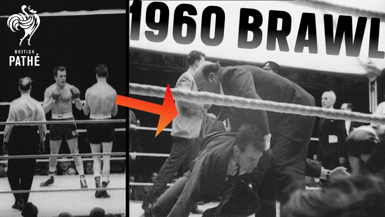 Infamous 1960 Boxing Brawl | Archive Highlights