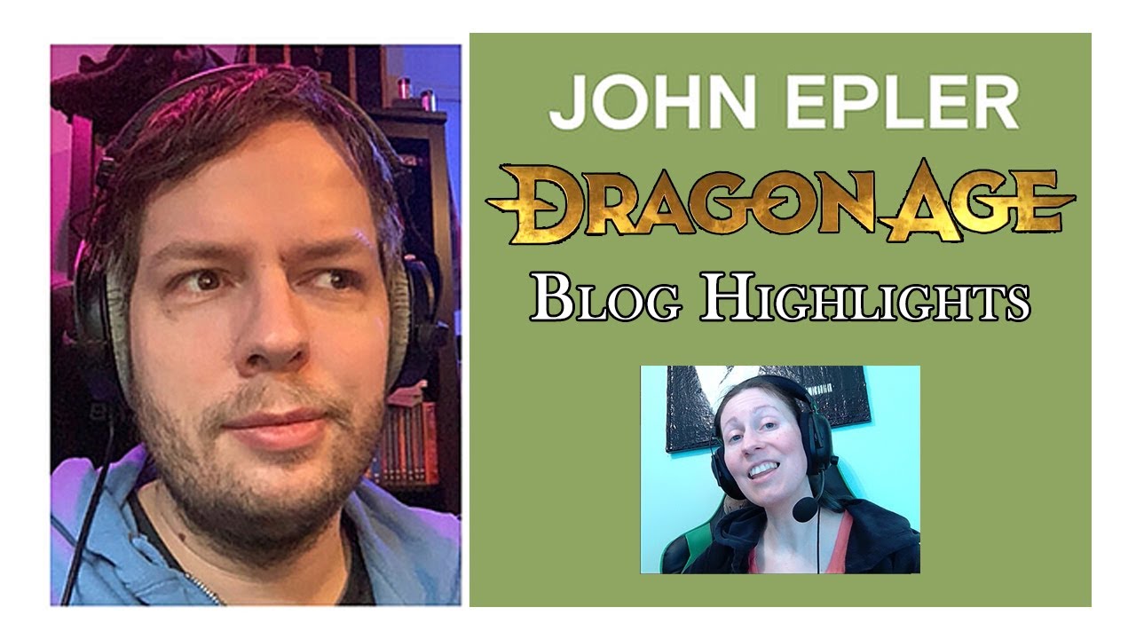John Epler BioWare Blog Highlights (Dragon Age 4 News)