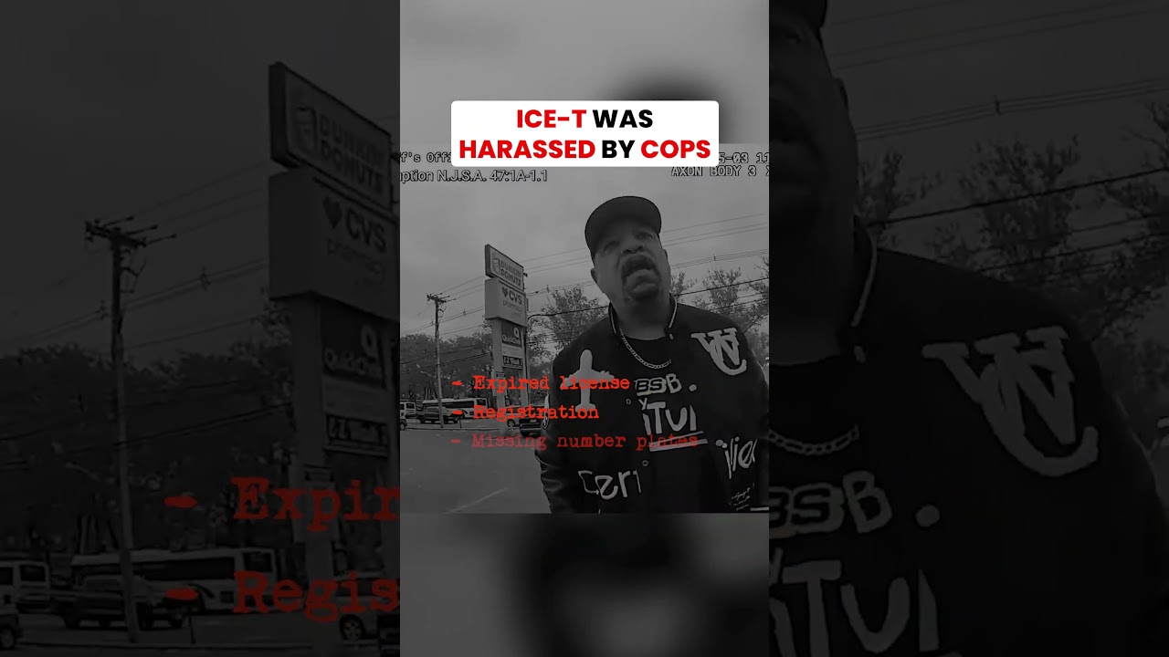 Law & Order Star Ice-T Goes Off on Cop During Traffic Stop | Dark Side Explorer