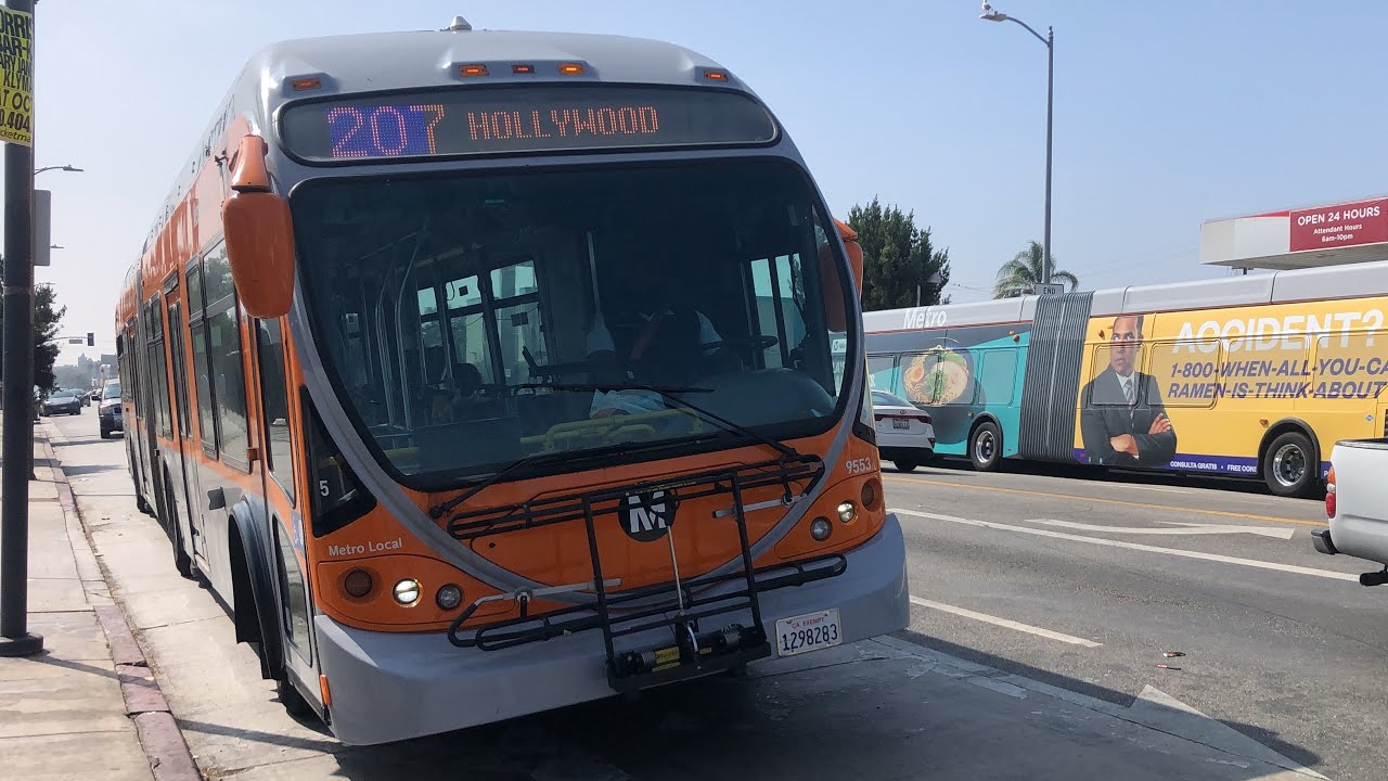 LACMTA 2007 NABI 60-BRT CNG #9553
