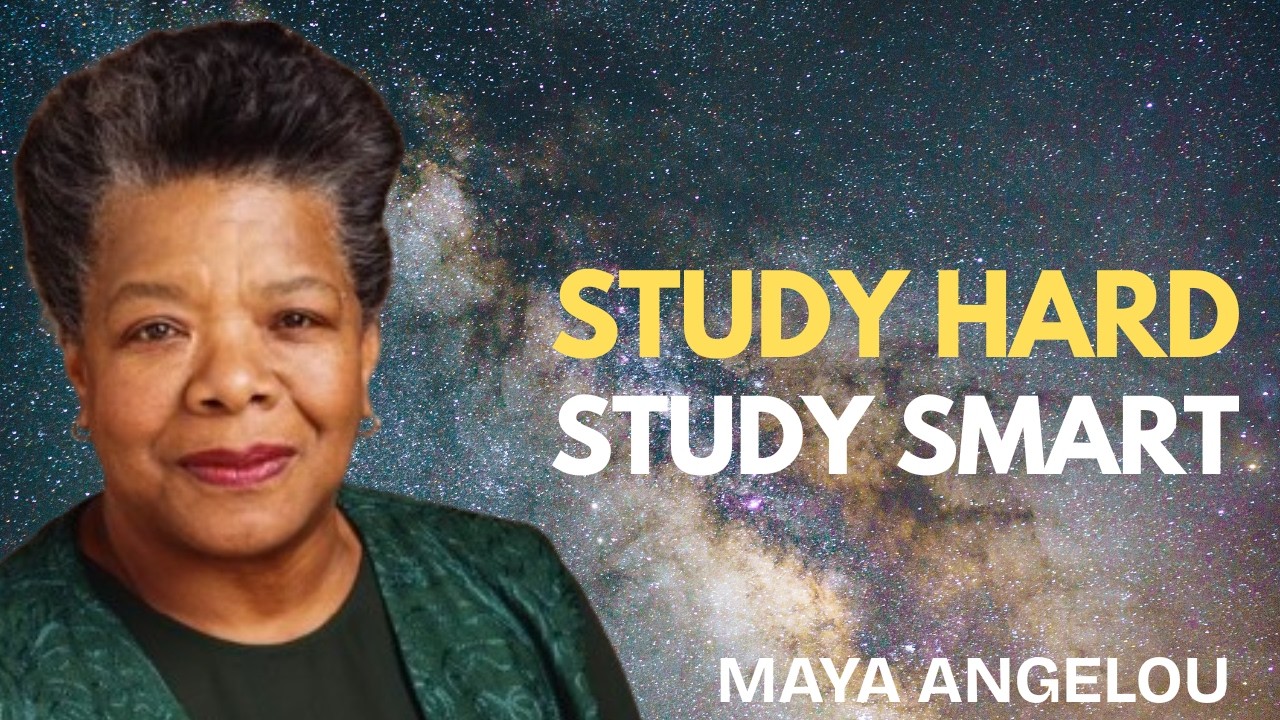 Master Your Mind:The Secret to Studying Smarter and Achiving More”Motivational speech by MayaAngelou