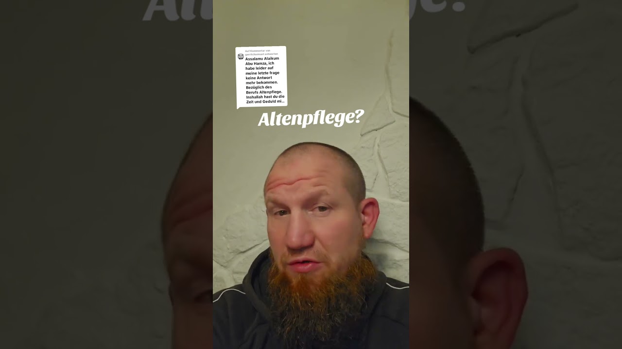 Beruf Altenpflege f&uuml;r Muslime? Pierre Vogel antwortet (pierrevogeltiktok)
