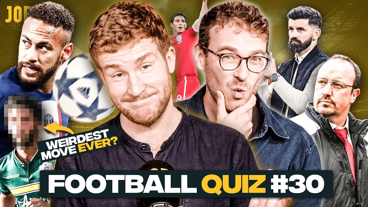 BIZARRE Transfers, PSG Fails & UNREAL Quick-fire Round! | Mikey McCubbin vs FootballJOE Quiz