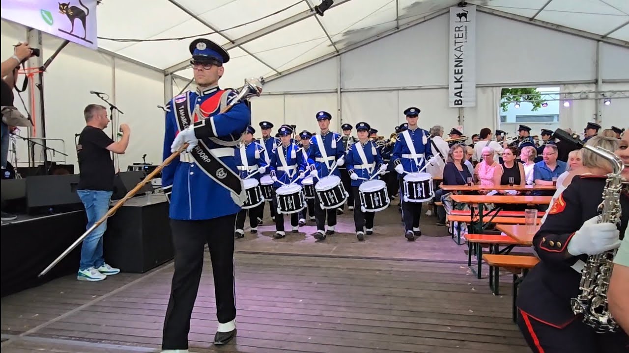 Iserlohn / IBSV-Schützen­fest 2025 / Show- & Marchingband Tamarco, Leiderdorp / 4. Juli 2025
