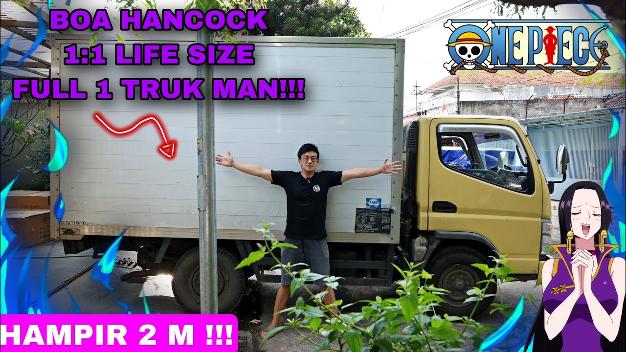 VIDEO UNBOXING MAINAN PALING GILA INI! MIMPI JADI KENYATAAN! BOA HANCOCK 1:1 SUPER GEDE MAN!! #PART1