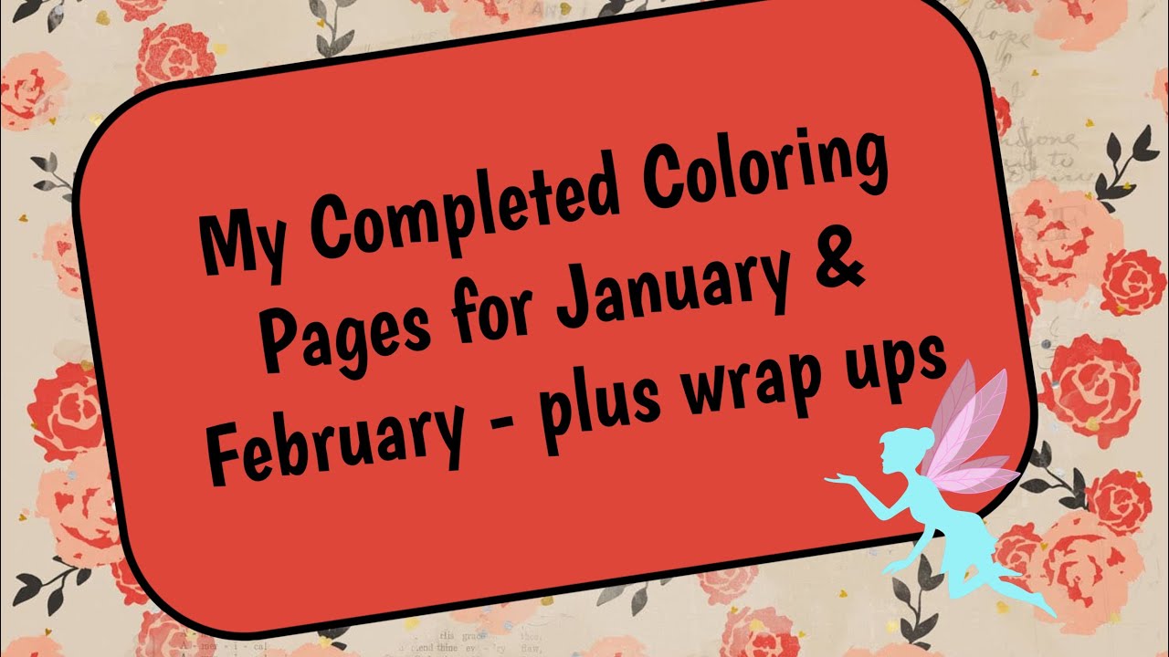 My Completed pages for Jan & Feb 2025: Monthly wrap ups
