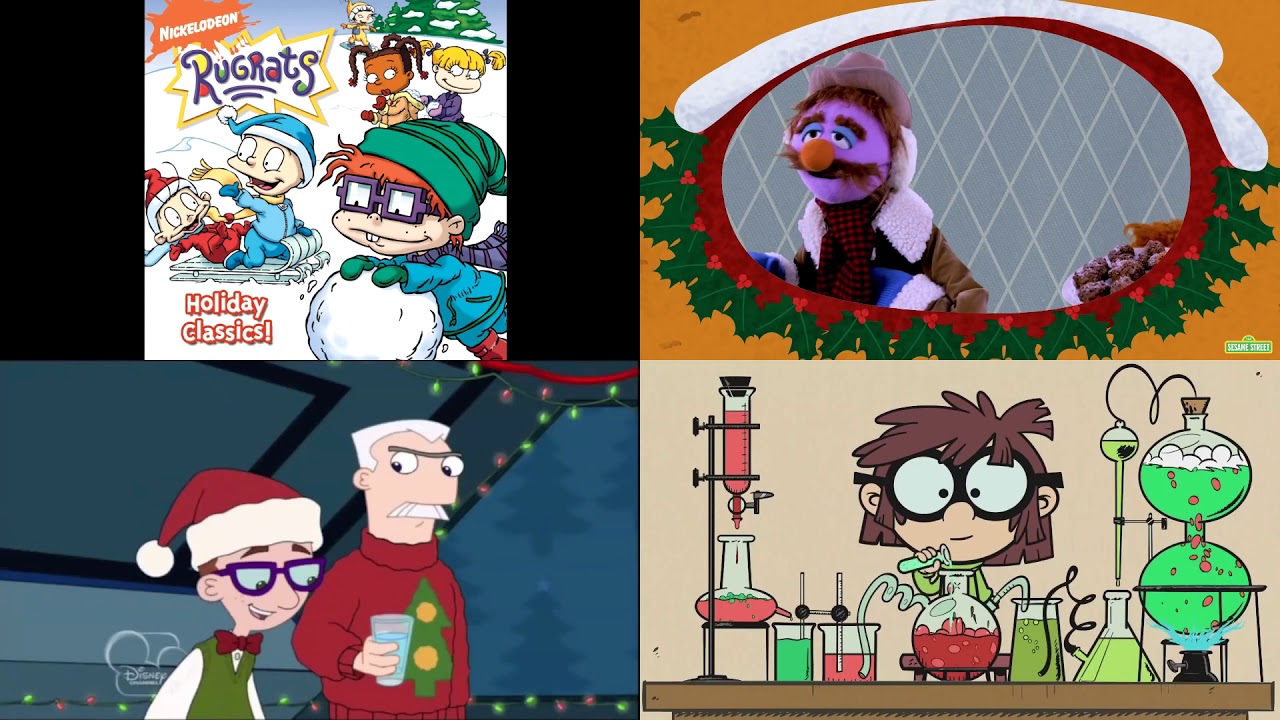 Rugrats, Sesame Street, Phineas and Ferb, & The Loud House: Twelve Days of Christmas Mashup