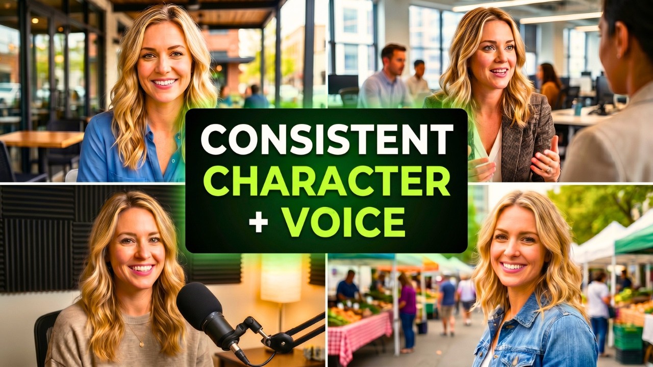 How to Make AI Video | Character + Voice Consistency