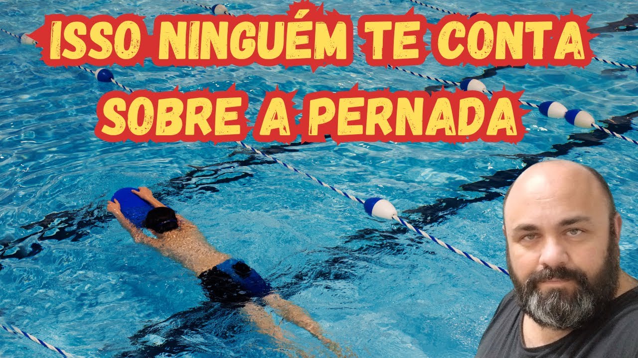 Como a pernada pode definir o tempo que você leva para aprender a nadar
