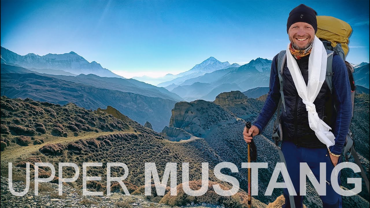 Nepal Upper Mustang Trek 🇳🇵 - Lo Manthang trekking & motorcycling 2021 ❤️️🇳🇵🥾🏔️🏍️ Videonauts
