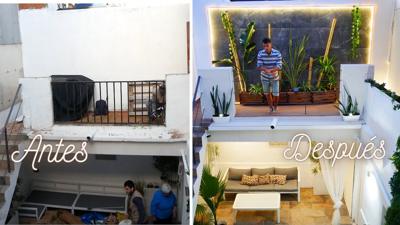 REFORMA EXTREMA TERRAZA 😱 (POR NO PROFESIONALES👍)