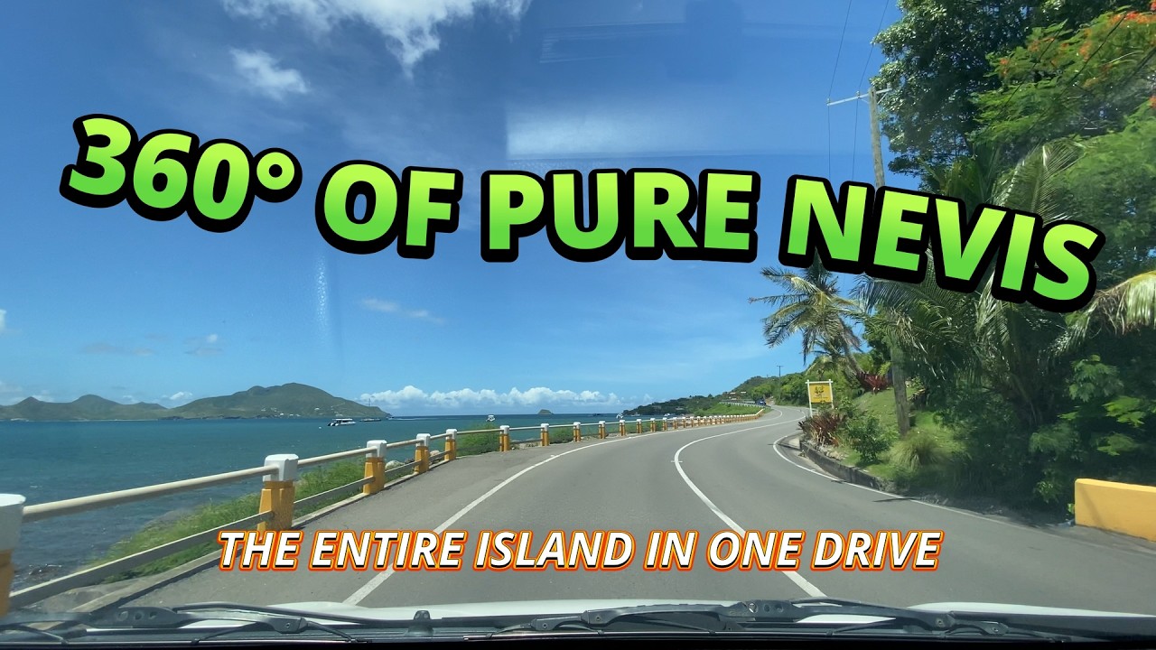 The Garden Hoe Goes Tropical | Full Circle Scenic Drive Around Nevis - E10