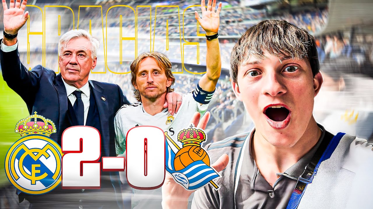 As&iacute; fue el &Uacute;LTIMO ADI&Oacute;S de Modrić en el Santiago Bernab&eacute;u