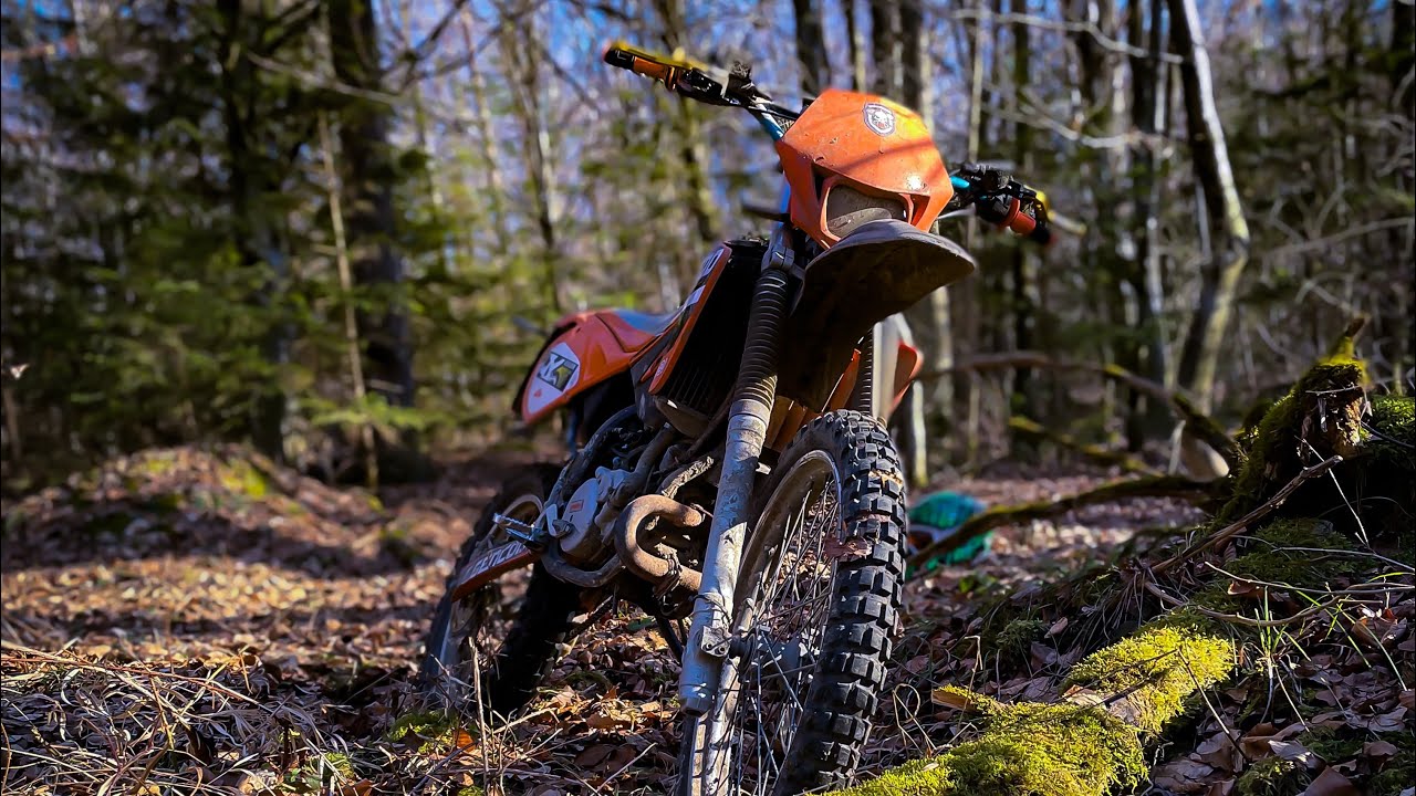 Enduro fahren mit 50 ccm ? Beta RR50 vs Suzuki Dakar 600