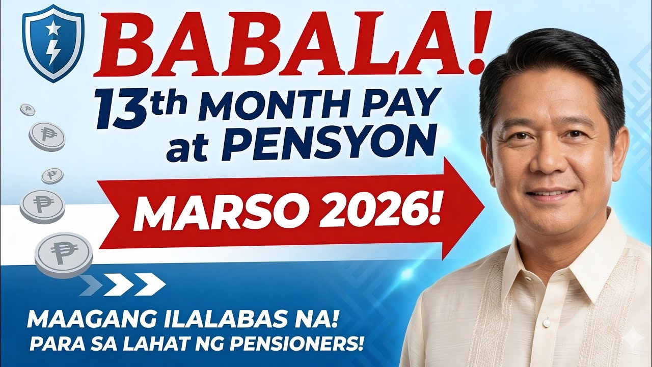 BABALA! 13th Month Pay at Pensyon sa Marso 2026 — Maagang Ilalabas para sa Lahat ng SSS Pensioners