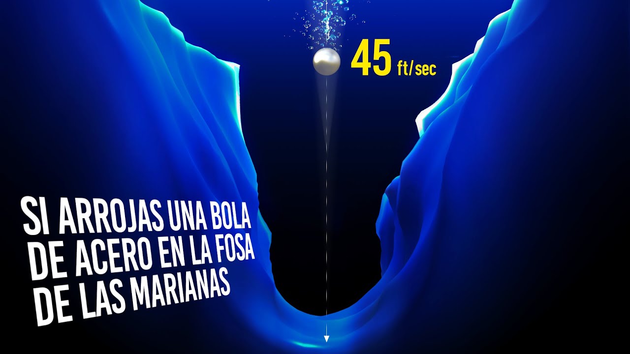 ¿Qué Pasa Si Arrojas Una Bola De Acero En La Fosa De Las Marianas?
