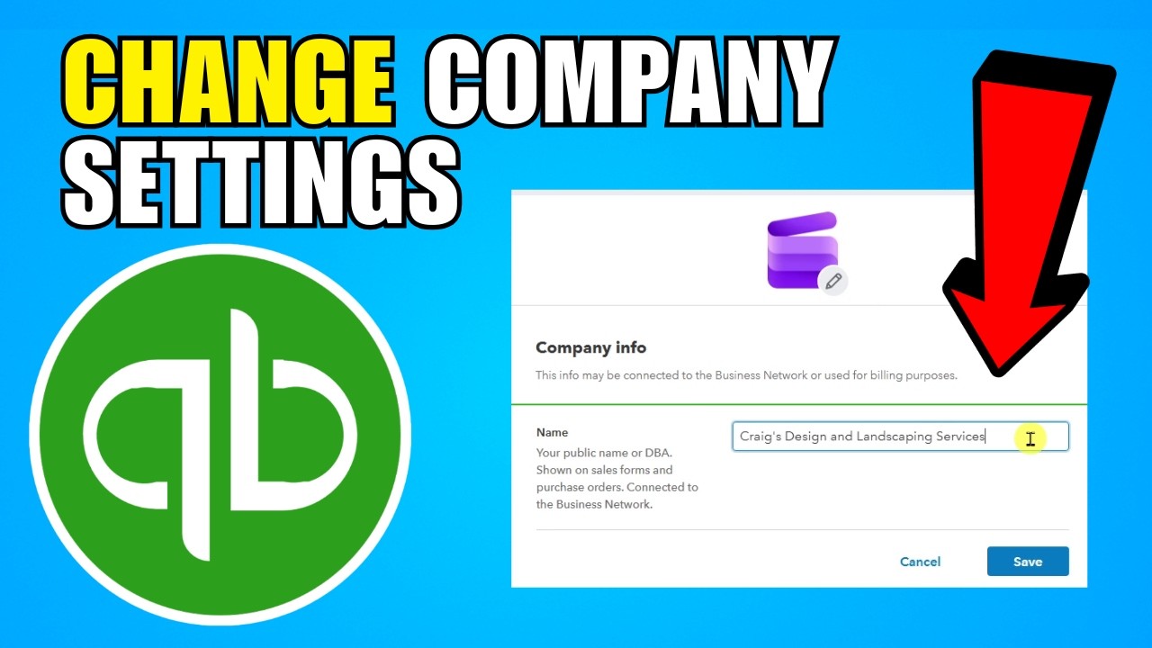 How To Change Company Settings In QuickBooks Online (2026) (Complete Guide)