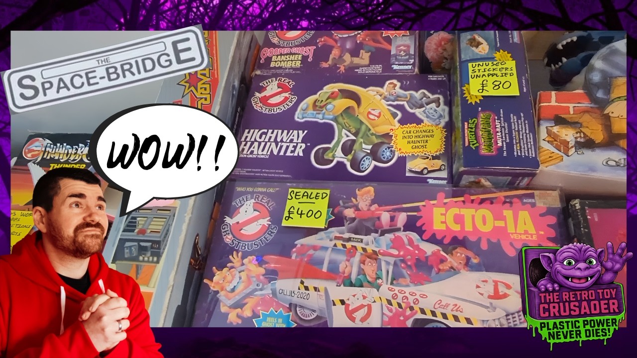 🚀 Sealed Vintage Toys EVERYWHERE!! An amazing day at The Space-Bridge 👾