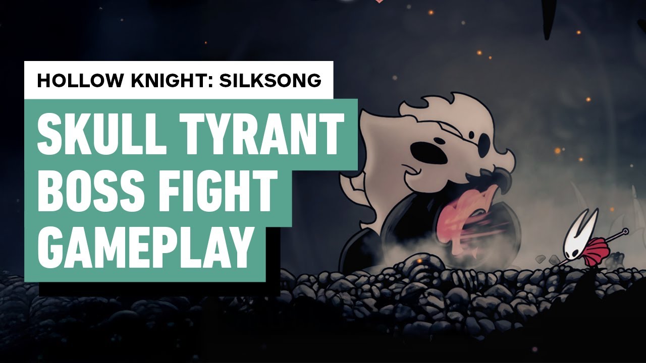 Hollow Knight: Silksong Boss Fight - Skull Tyrant (The Marrow)