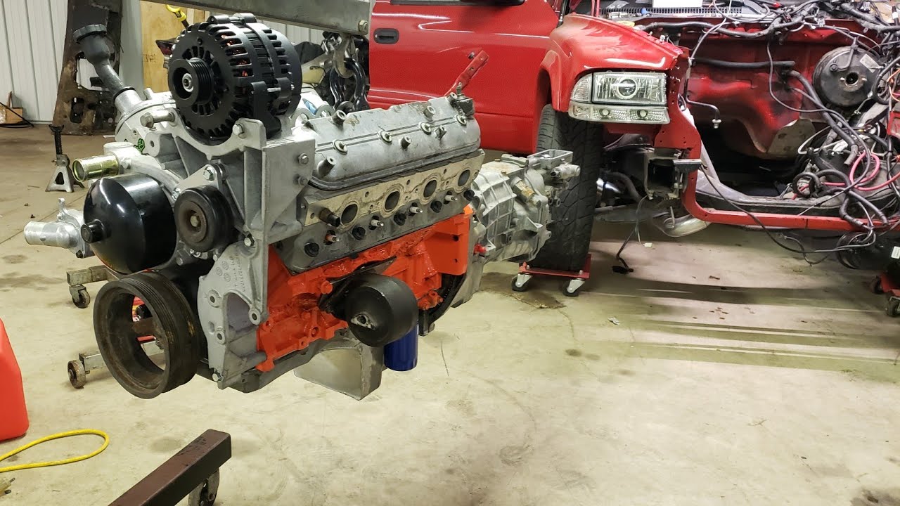 How I made the LS swap motor mounts for the Dakota R/T