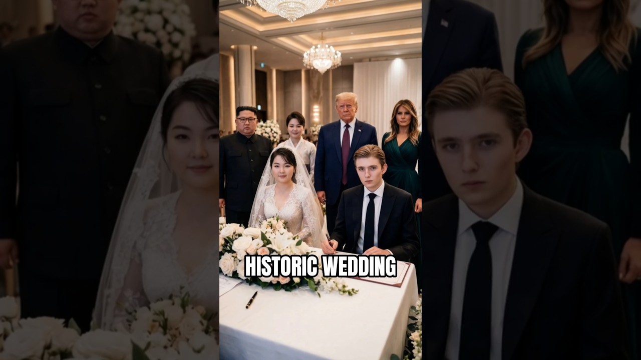 Barron Trump marries Kim Jong Un&rsquo;s daughter😂