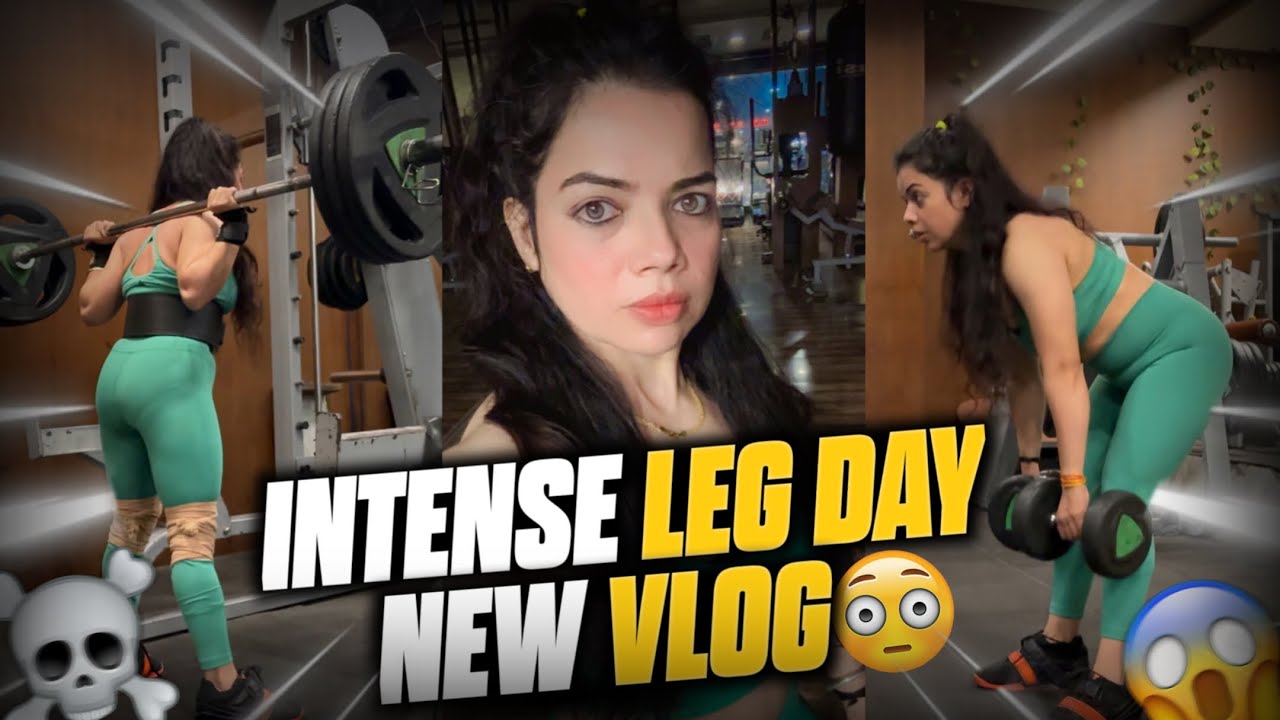 EXPLOSIVE LEG DAY 🔥 | LOWER BODY WORKOUT WITH SHIKHA LIFTS 💪 