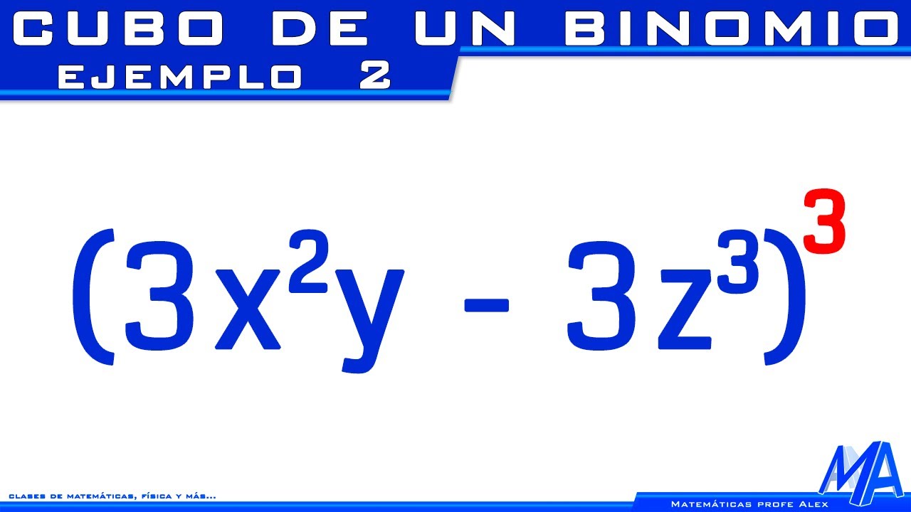 Cubo de un binomio | Ejemplo 2