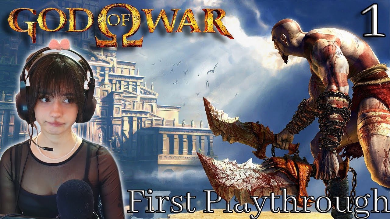 This game is BRUTAL! | First time playing God of War (2005) | Let&rsquo;s Play [1]