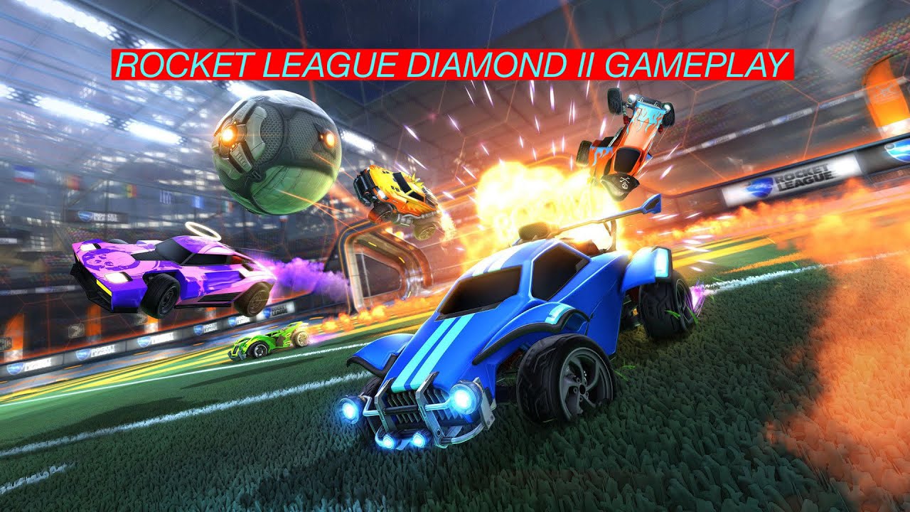 SCORING A LAST SECOND WINNER Rocket League Diamond II Gameplay