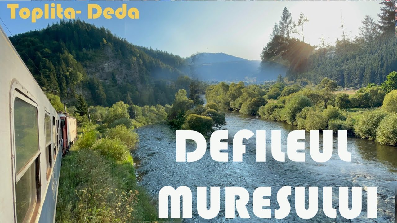 TOPLITA- DEDA CALATORIE MIRIFICA CU TRENUL PE DEFILEUL MURESULUI